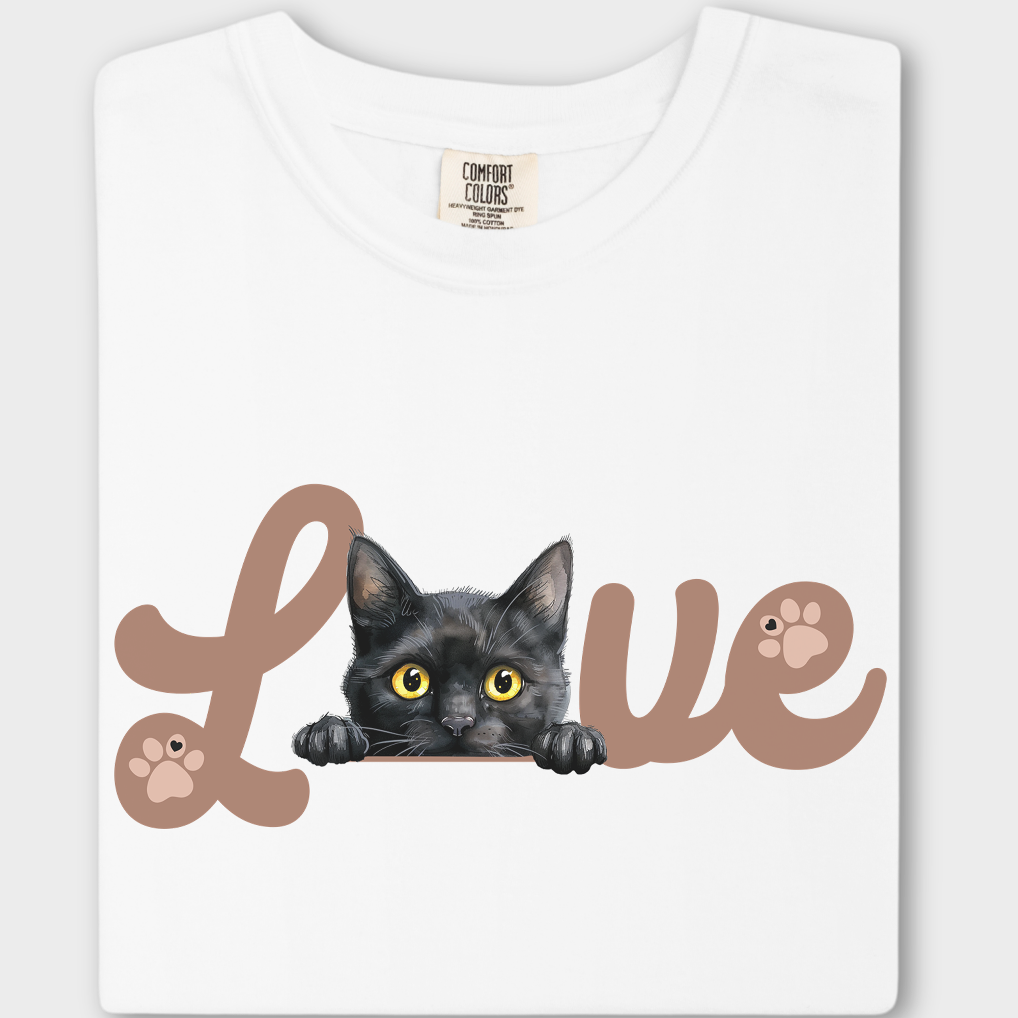 Best Selling Cat T-Shirt Trio Bundle in White-Fetch N Found
