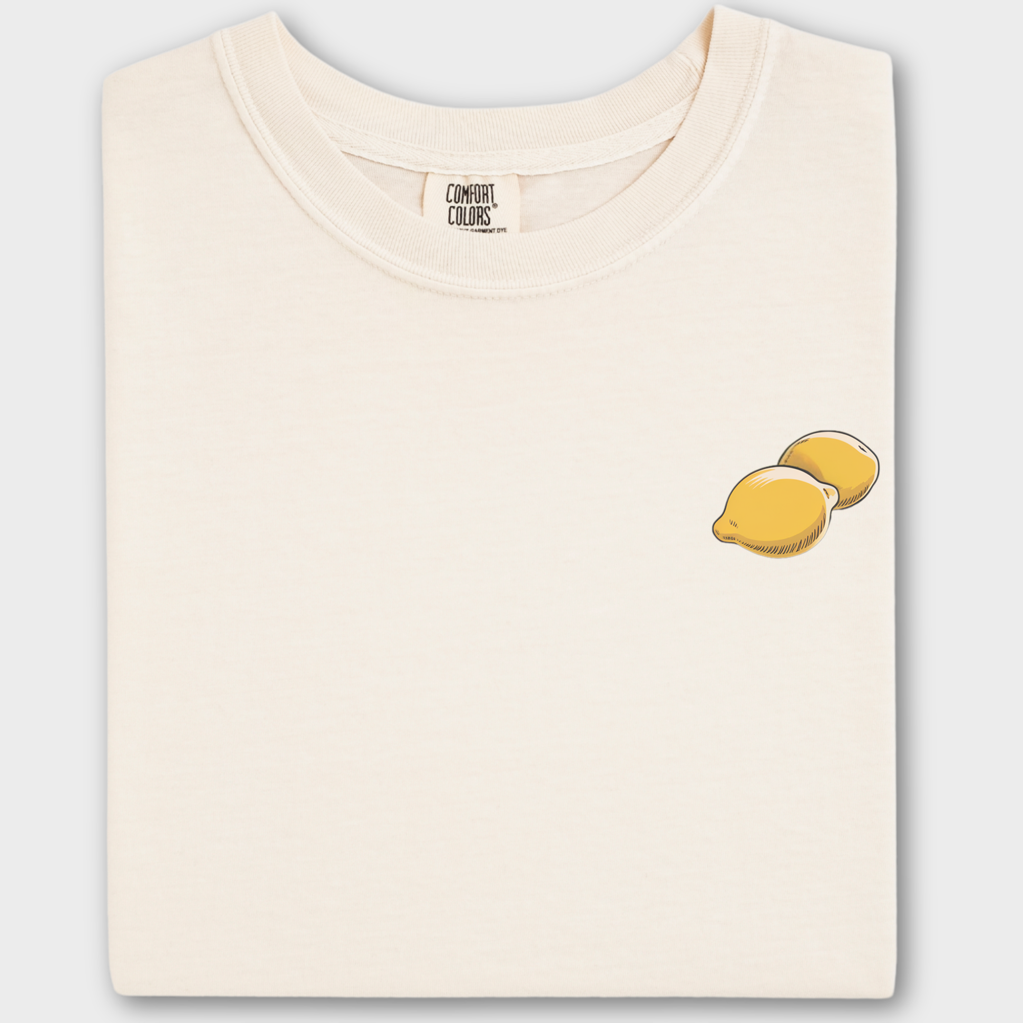 Vintage Lemon Squeezy Cat Graphic Comfort Colors Premium T-Shirt in Ivory-Fetch N Found