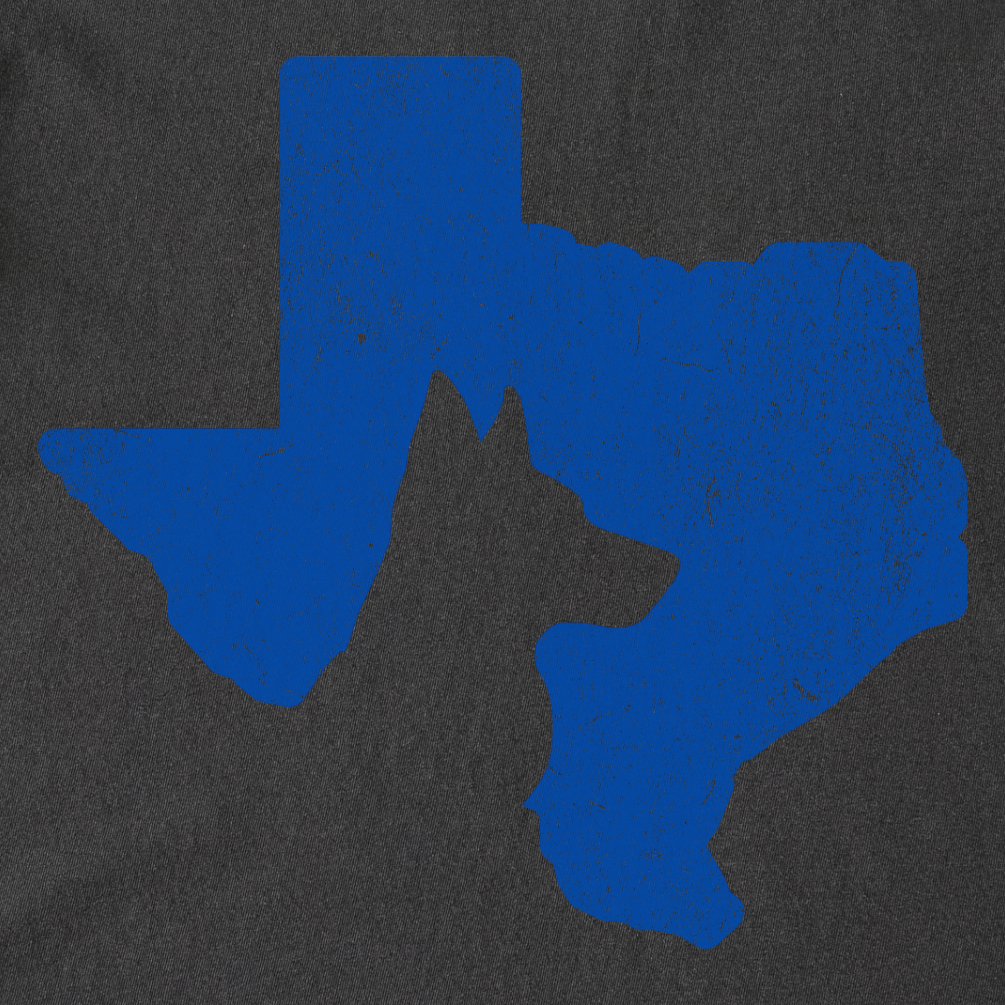Minimalist Texas State Dog Lover Dog Graphic Comfort Colors T-Shirt in Pepper-T-Shirt-Fetch N Found