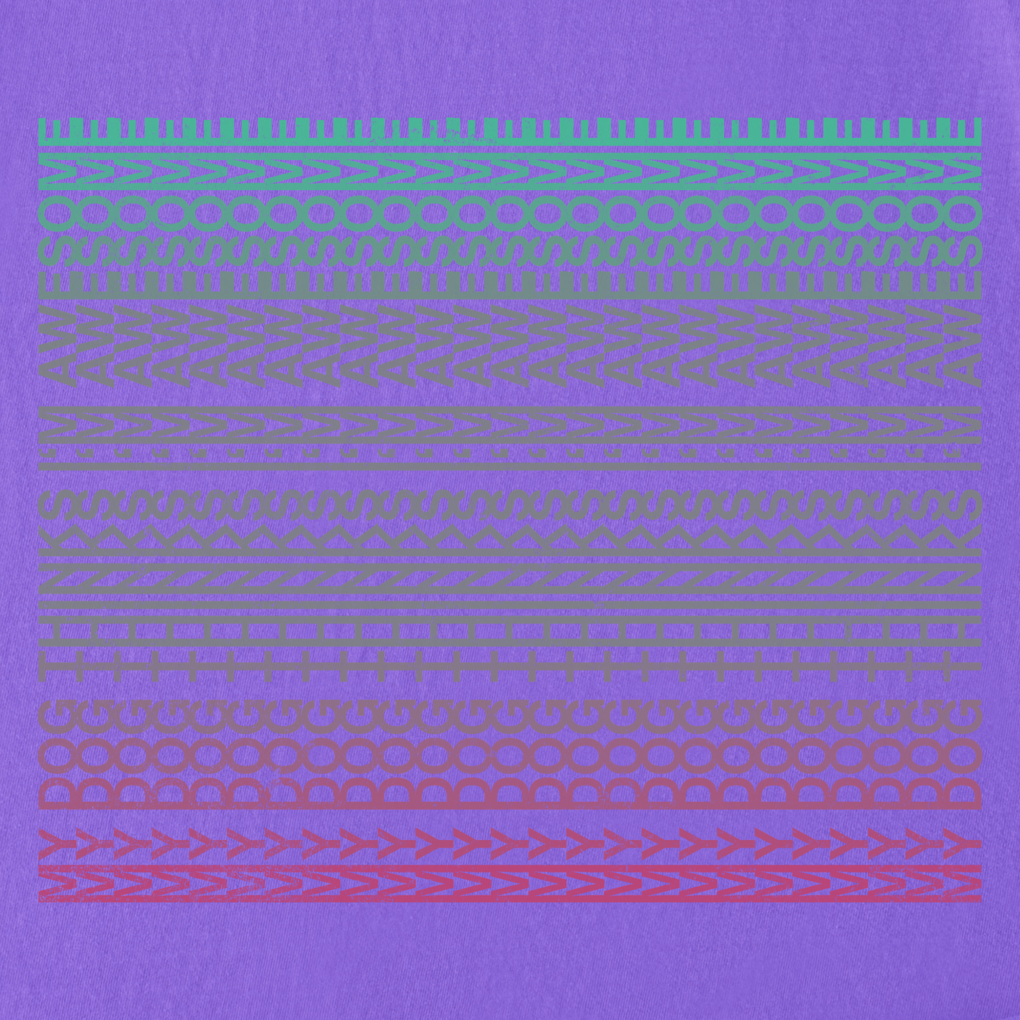 Pixelated My Dog Thinks Im Awesome Secret Message Dog Text Comfort Colors T-Shirt in Violet-T-Shirt-Fetch N Found