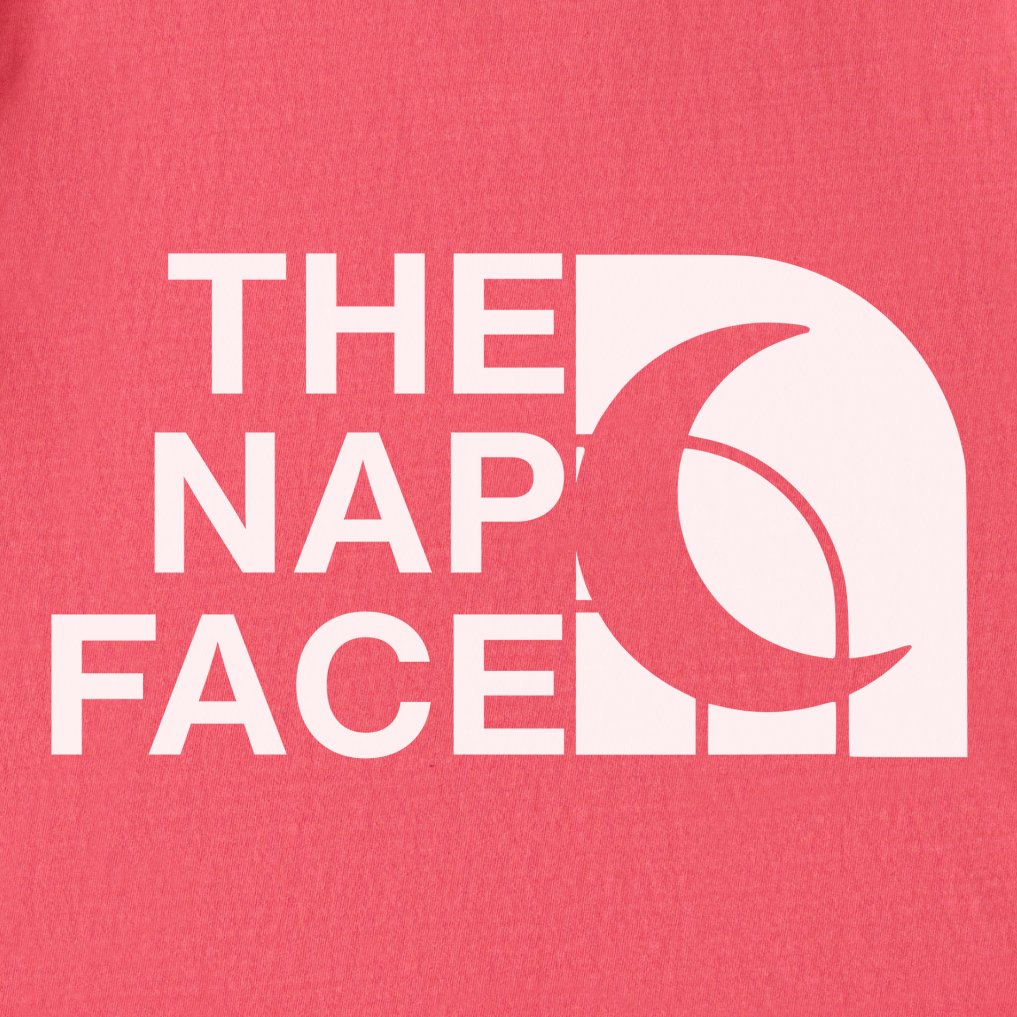 Modern The Nap Face Pet Text Comfort Colors T-Shirt in Watermelon