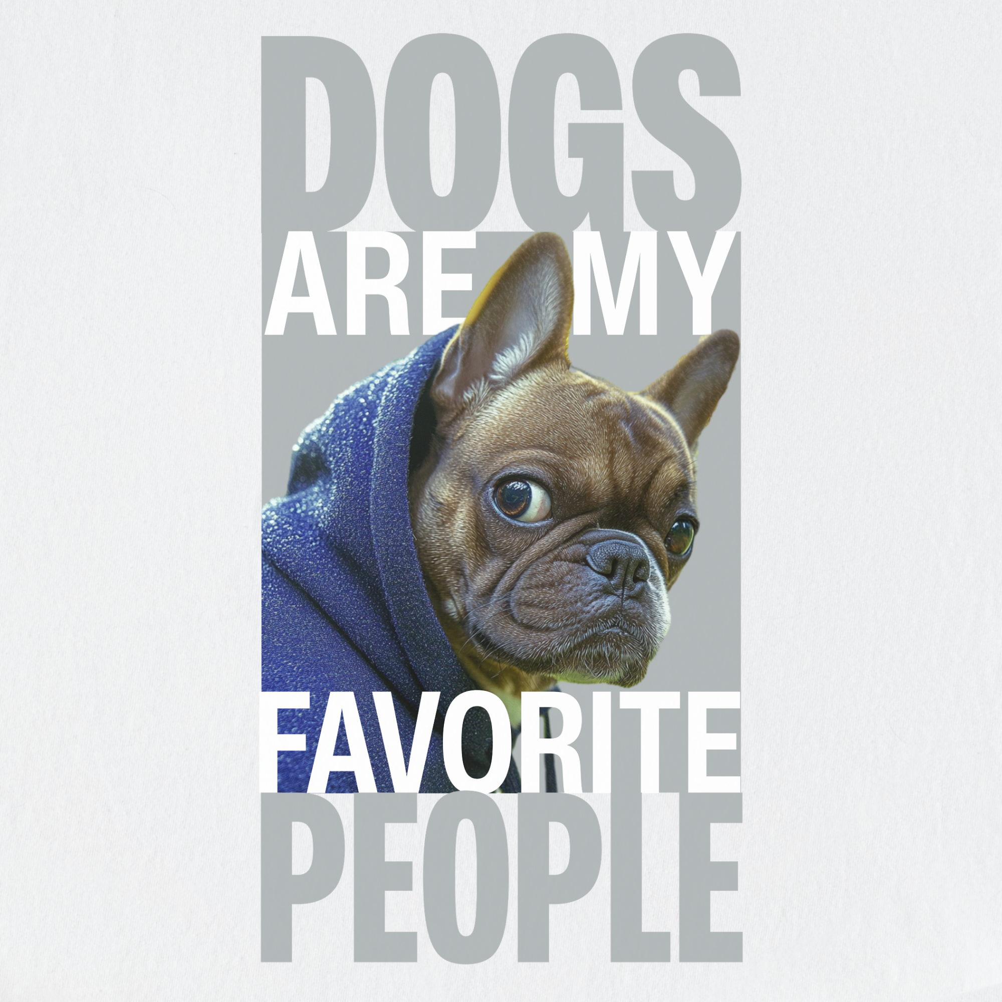 Modern Dogs Are My Favorite People Dog Graphic Comfort Colors T-Shirt in White