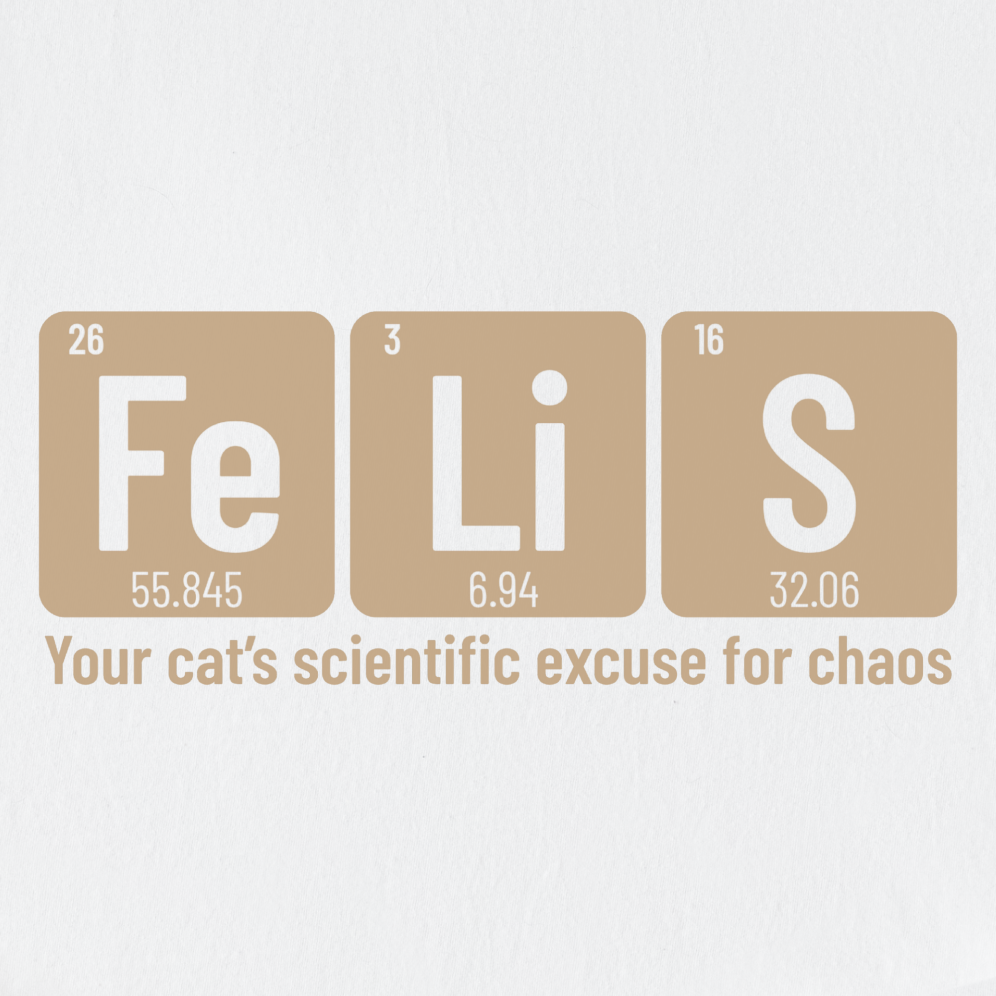 Artistic Felis Cat Graphic Comfort Colors T-Shirt in White