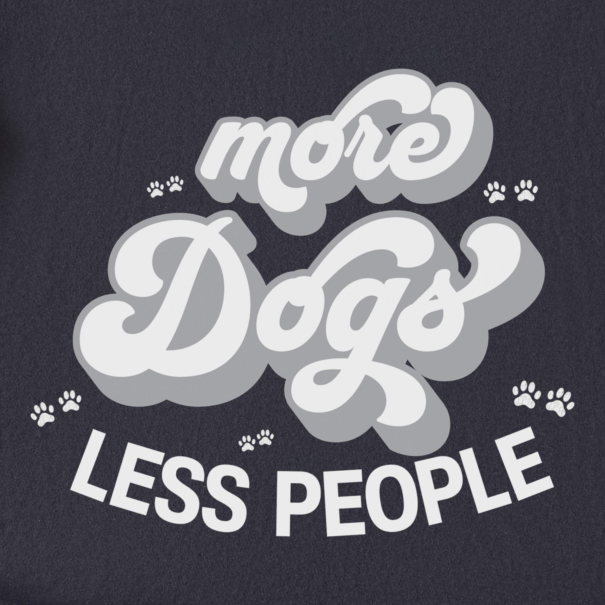 vintage-less-people-more-dogs-dog-text-comfort-colors-t-shirt-in-graphite - Graphite Full Graphic
