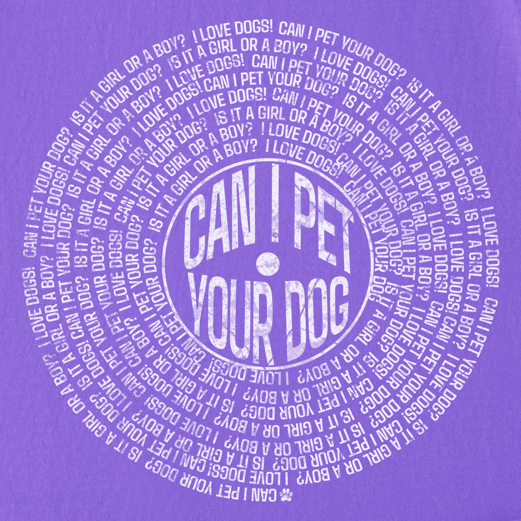 vintage-can-i-pet-your-dog-analog-record-song-dog-graphic-comfort-colors-t-shirt-in-violet - Violet Full Graphic
