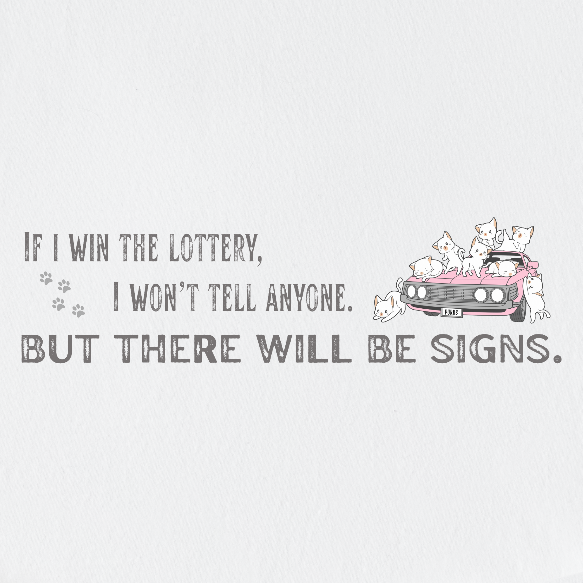 if-i-win-the-lottery-comfort-colors-t-shirt-in-white - White Full Graphic