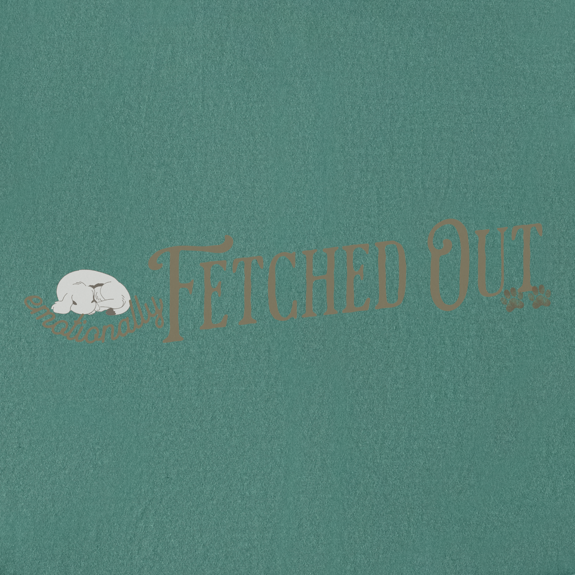 emotionally-fetched-out-t-shirt-in-light-green - Light Green Full Graphic