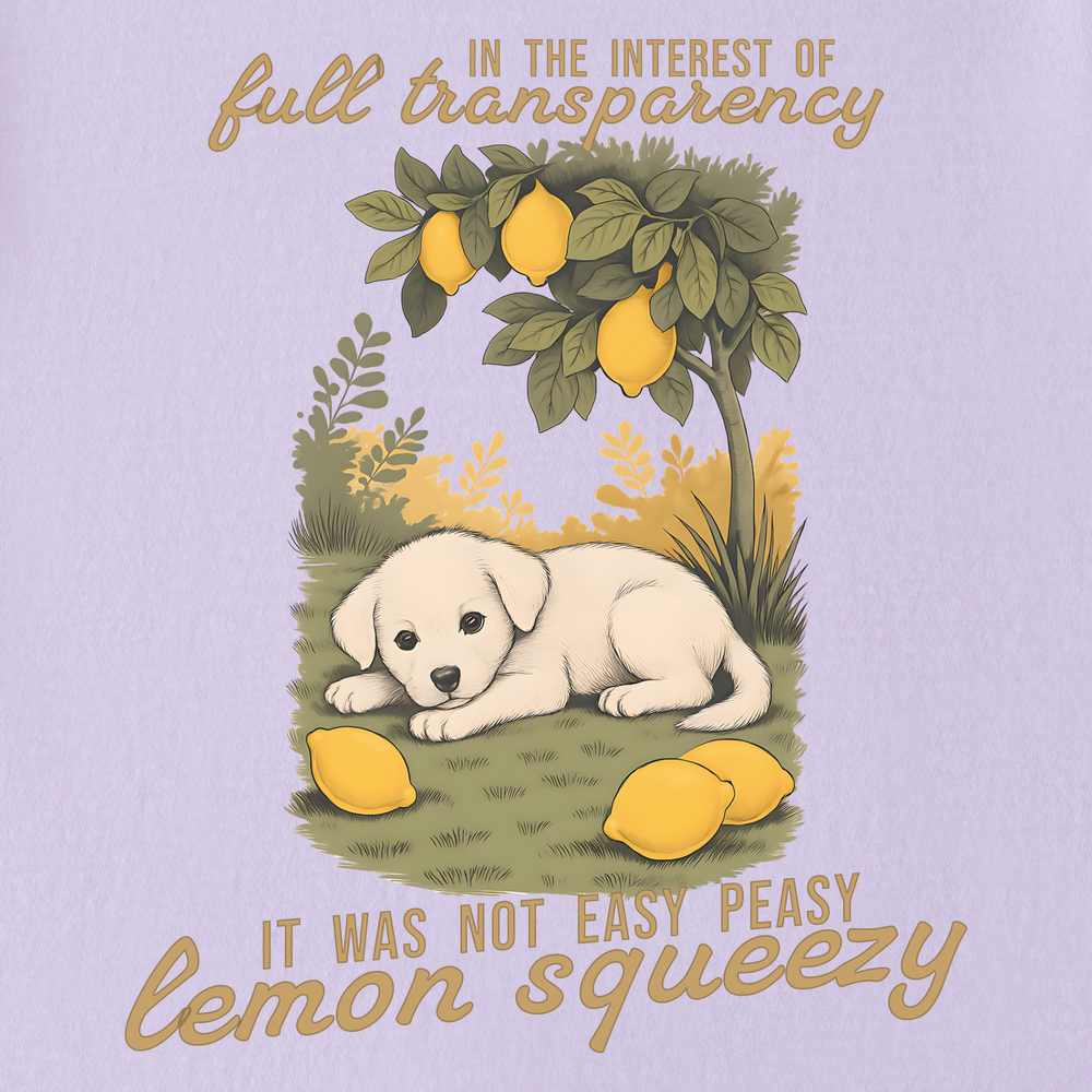 vintage-not-so-easy-lemon-squeezy-dog-dog-graphic-comfort-colors-t-shirt-in-orchid - Orchid Full Graphic