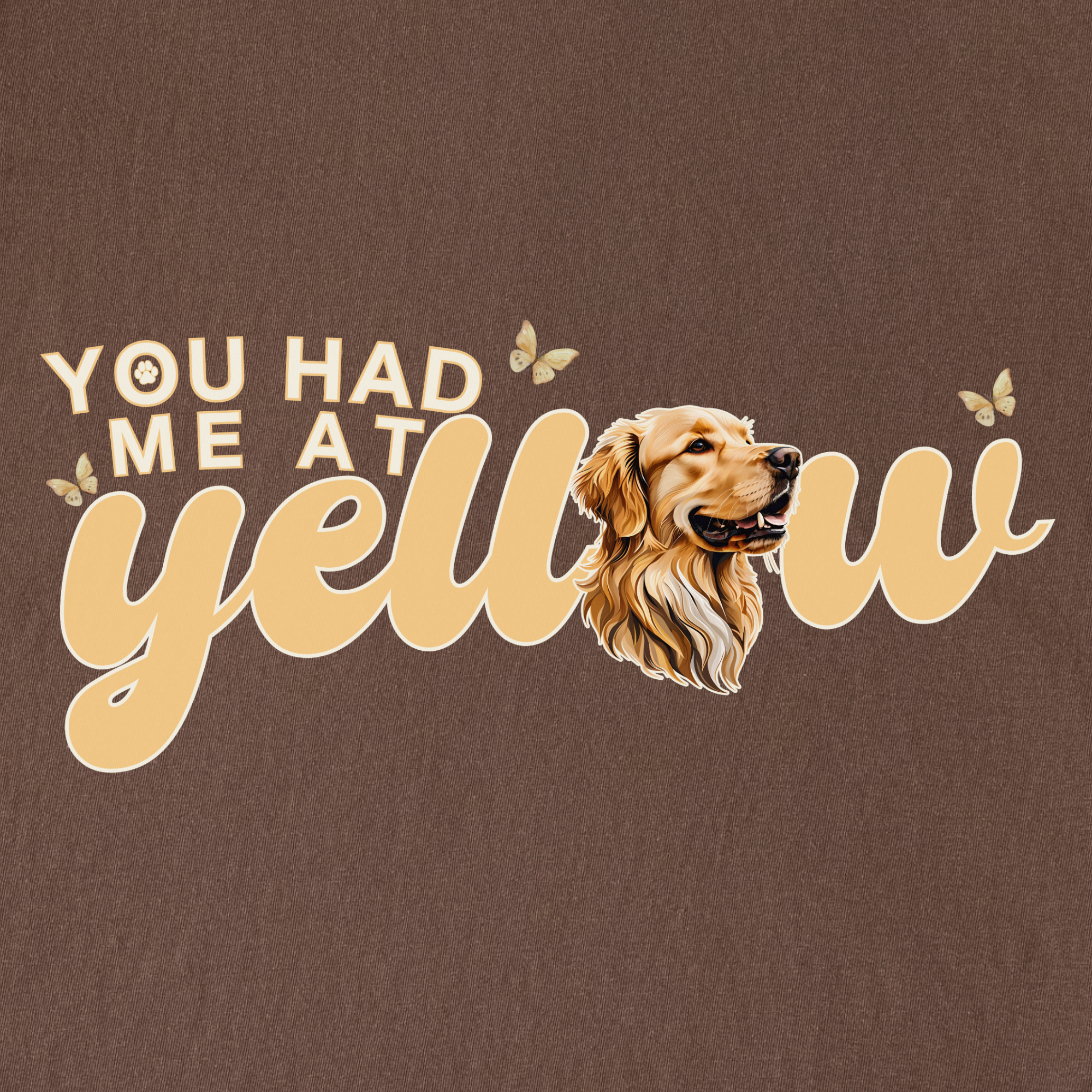 movie-inspired-you-had-me-at-yellow-labrardor-retreiver-dog-text-comfort-colors-t-shirt-in-espresso - Espresso Full Graphic