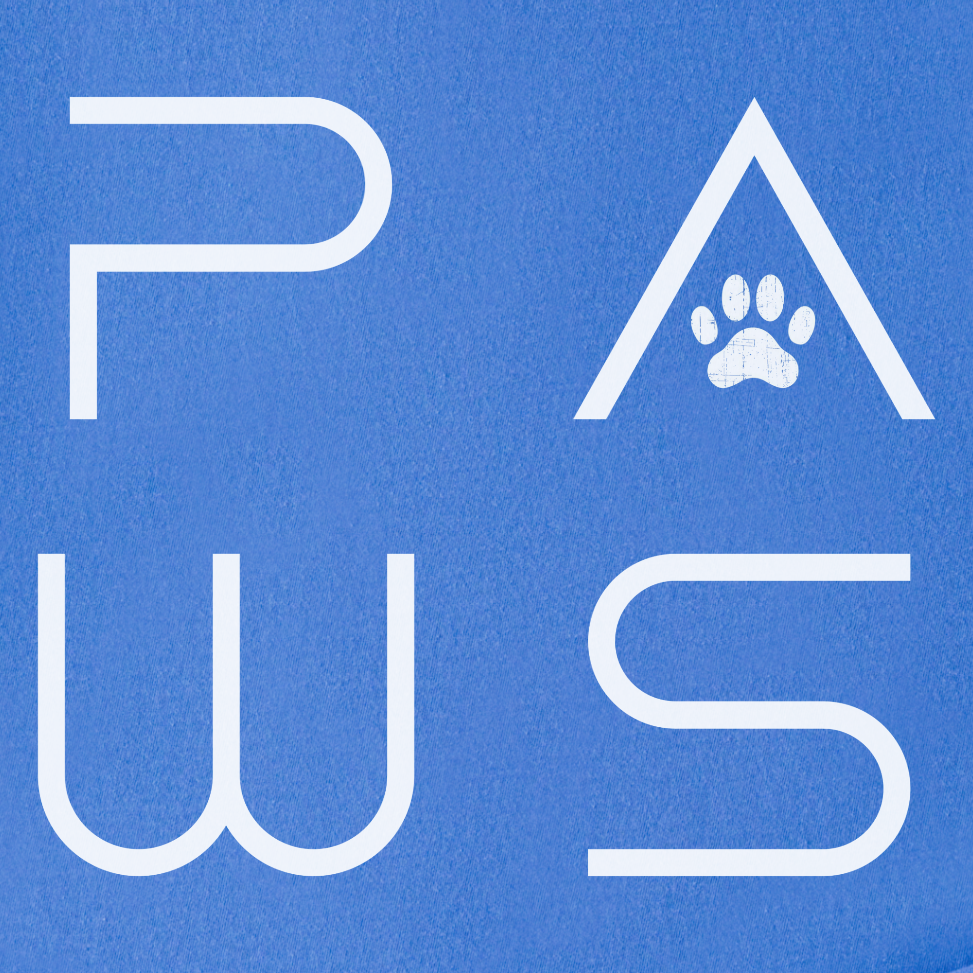 minimalist-paws-modern-text-design-pet-text-comfort-colors-t-shirt-in-flo-blue - Flo Blue Full Graphic