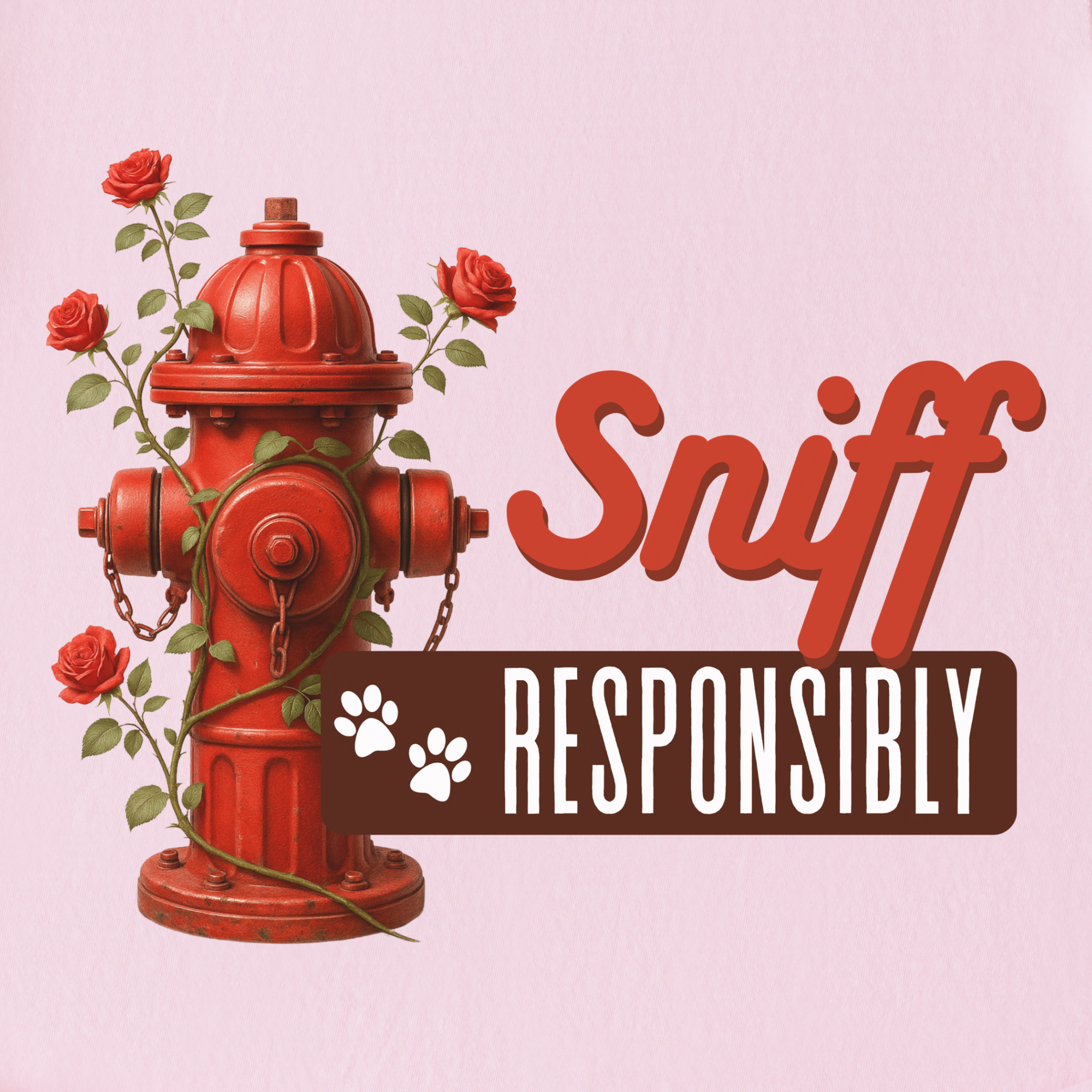 floral-sniff-responsibly-dog-graphic-comfort-colors-t-shirt-in-blossom - Blossom Full Graphic